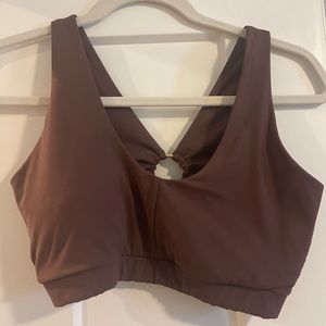 Limited edition Whitney Simmons x Gymshark Cocoa Sports Bra!